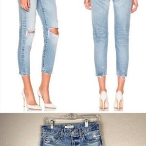 Moussy Jeans Denim Sanford Distressed Skinny Jeans Size 26